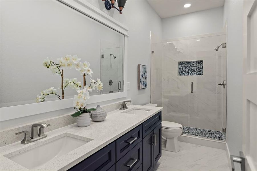 Furnished interior view inside a new home in , Dallas (Image 12). Furnished interior view inside a new home in , Dallas (Image 12).