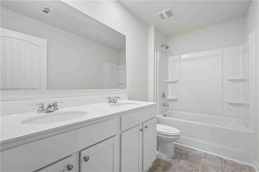 Furnished interior view inside a new home in , Dawsonville (Image 7).