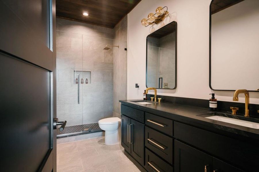 Furnished interior view inside a new home in , Mineral Bluff (Image 38).