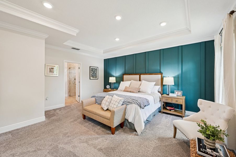 Representative furnished interior of a home built from the Sierra by Maronda Homes in Royal Highlands, Weeki Wachee (Image 19).