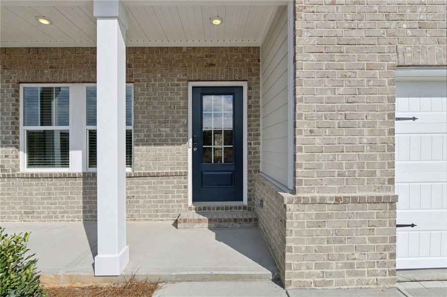 Exterior details and patio area of a home in Harmony Manor, Fairburn (Image 27).