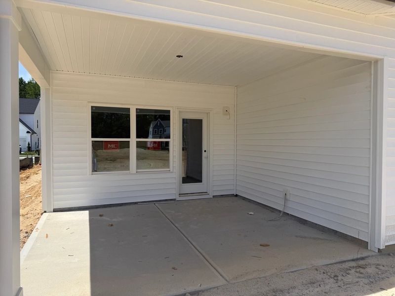 Exterior details and patio area of a home in The Point, Rolesville (Image 3).