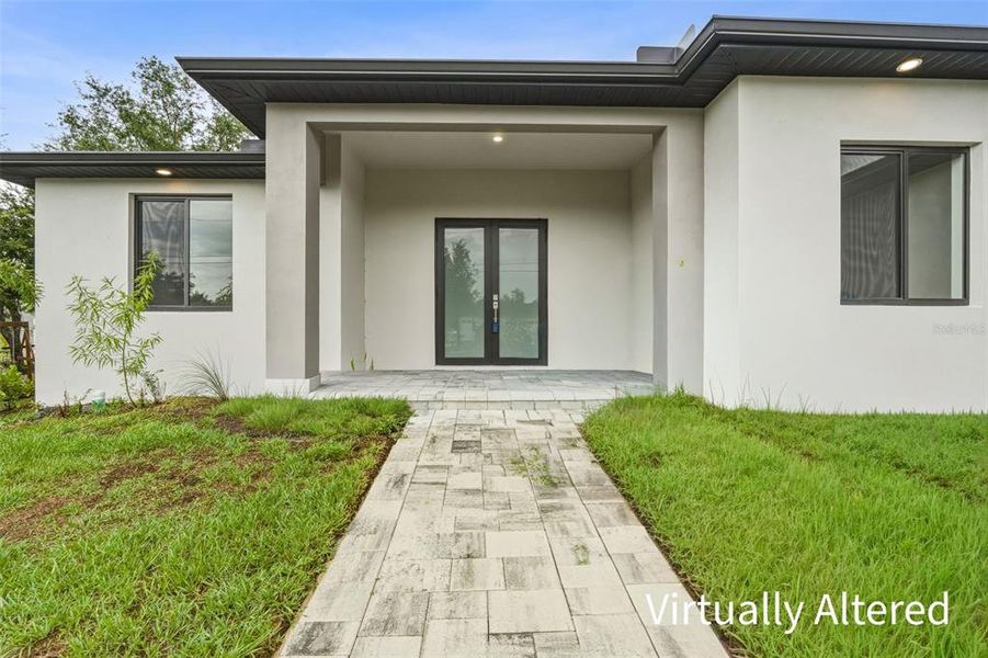 Exterior details and patio area of a home in , Port Charlotte (Image 28). Exterior details and patio area of a home in , Port Charlotte (Image 28).
