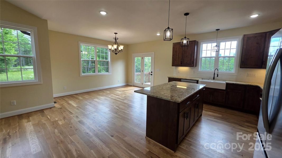 Furnished interior view inside a new home in , Morganton (Image 2).
