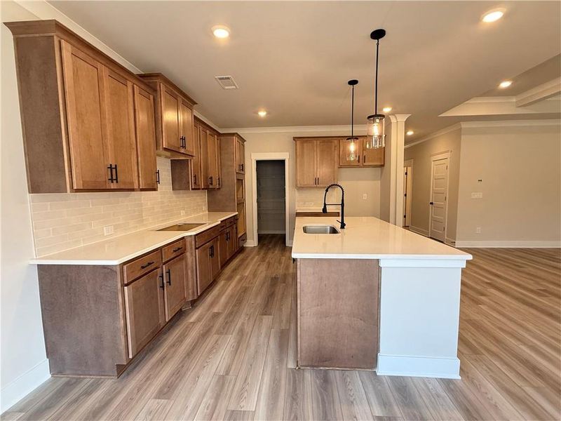 Furnished interior view inside a new home in Ponderosa Farms Reserve, Gainesville (Image 12).
