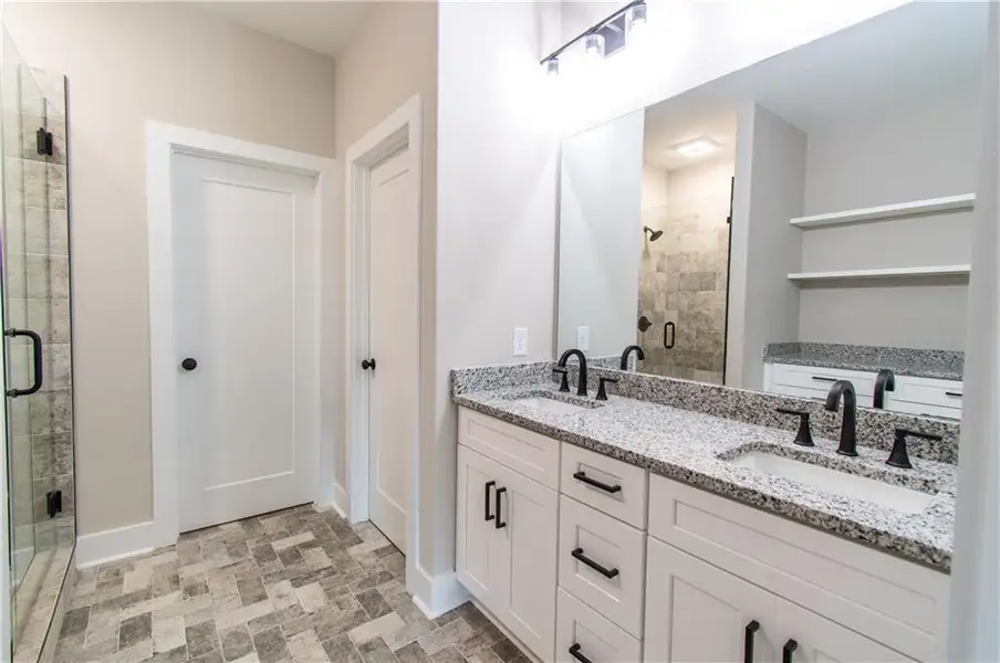 Furnished interior view inside a new home in , Cartersville (Image 12).