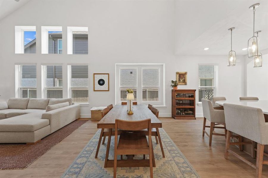Furnished interior view inside a new home in Pecan Square, Northlake (Image 6). Furnished interior view inside a new home in Pecan Square, Northlake (Image 6).