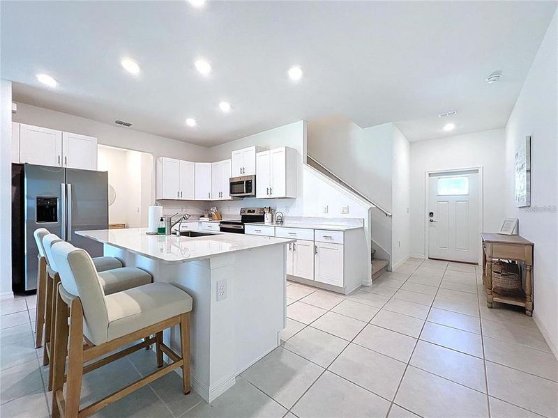 Furnished interior view inside a new home in , San Antonio (Image 7).