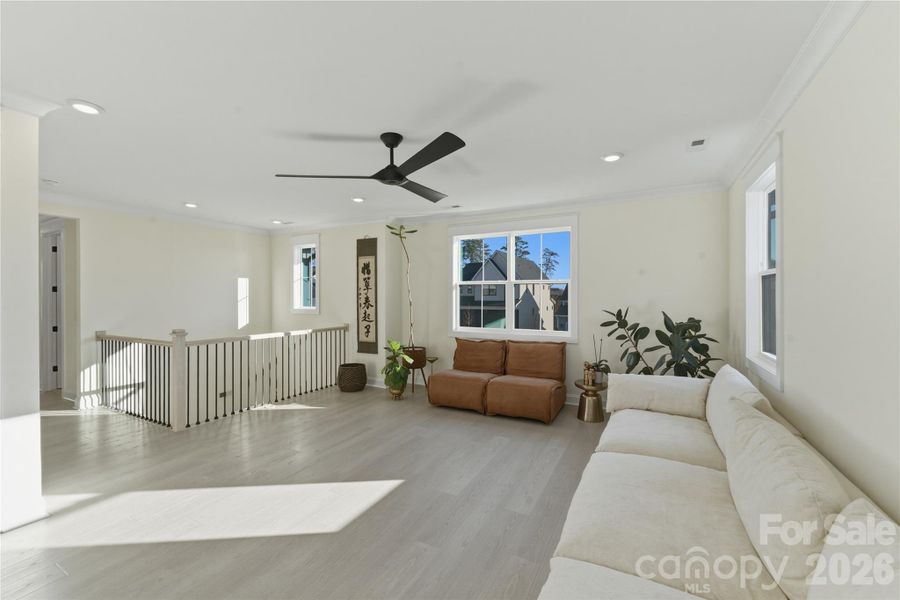 Furnished interior view inside a new home in Windell Woods, Tega Cay (Image 17).