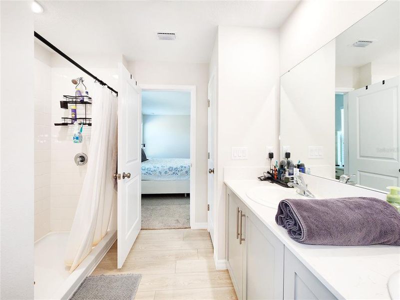 Furnished interior view inside a new home in Two Rivers, Zephyrhills (Image 34). Furnished interior view inside a new home in Two Rivers, Zephyrhills (Image 34).