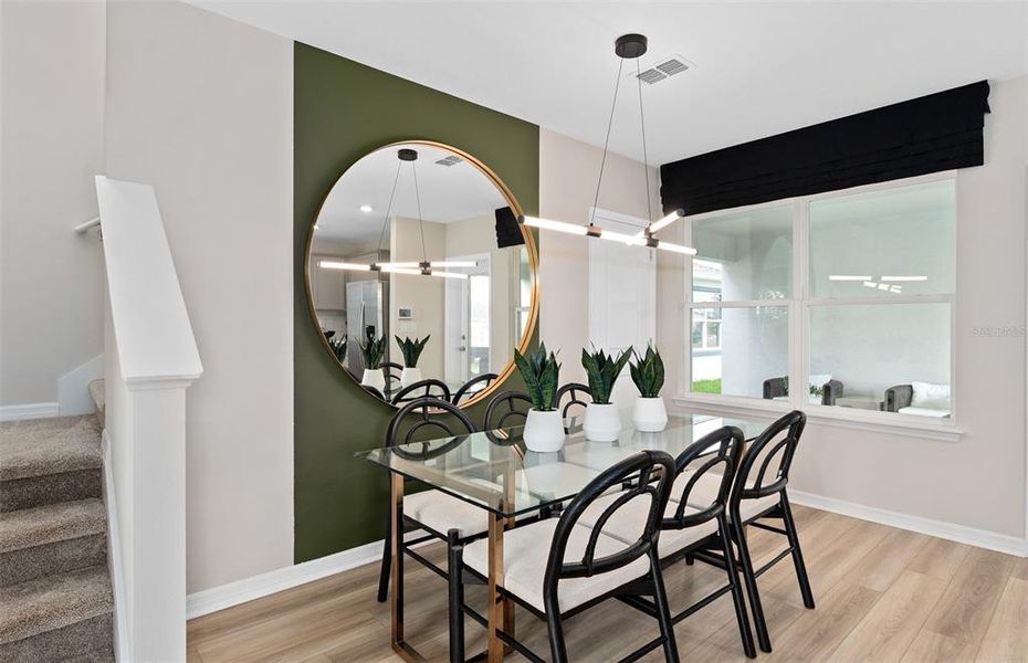 Furnished interior view inside a new home in The Landings at Live Oak Lake, St. Cloud (Image 11).