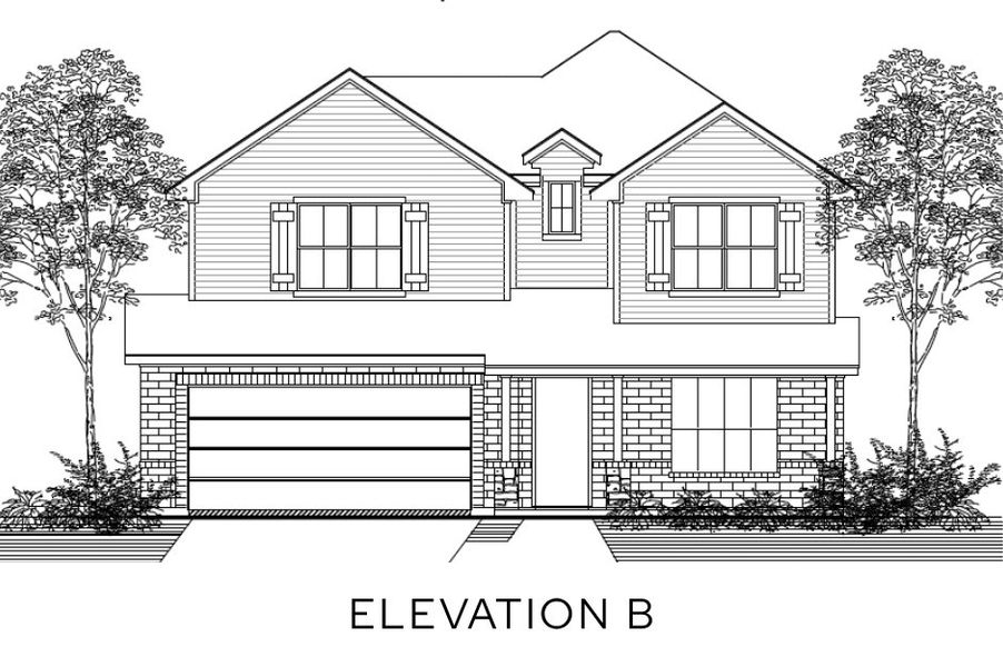 Representative rendering of the exterior for the The Aramis by Lillian Custom Homes (Image 2). Representative rendering of the exterior for the The Aramis by Lillian Custom Homes (Image 2).