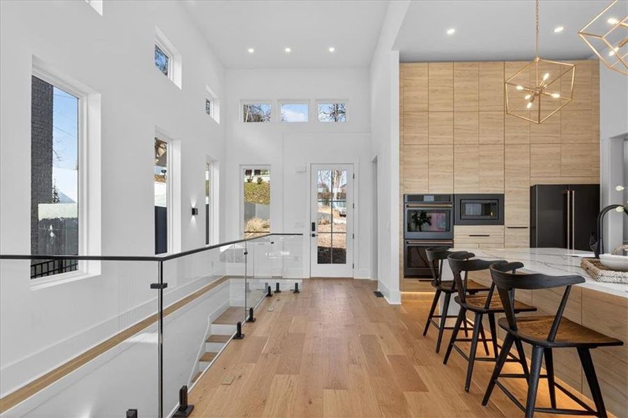 Furnished interior view inside a new home in , Canton (Image 14).