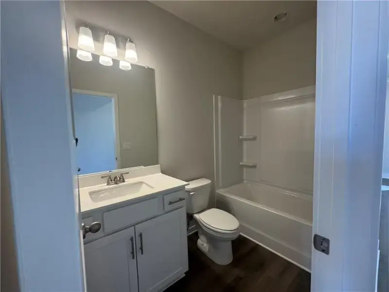 Furnished interior view inside a new home in Rosewood Lake Estates, Hoschton (Image 6).
