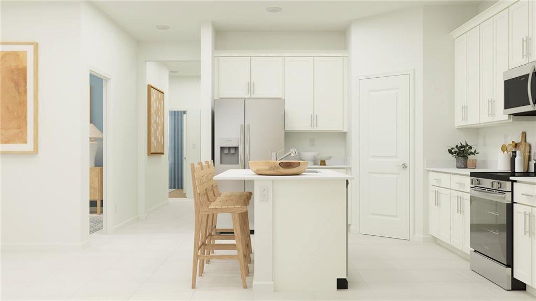 Furnished interior view inside a new home in , Kissimmee (Image 12). Furnished interior view inside a new home in , Kissimmee (Image 12).