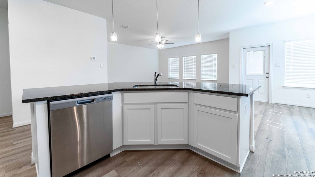 Furnished interior view inside a new home in Mesa Vista, Von Ormy (Image 3).