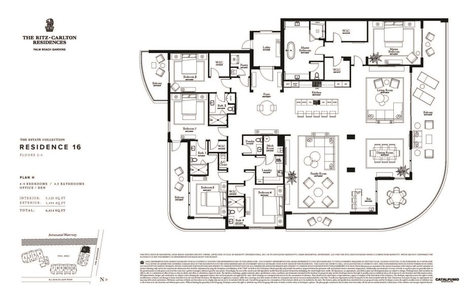 Furnished interior view inside a new home in , Palm Beach Gardens (Image 15). Furnished interior view inside a new home in , Palm Beach Gardens (Image 15).