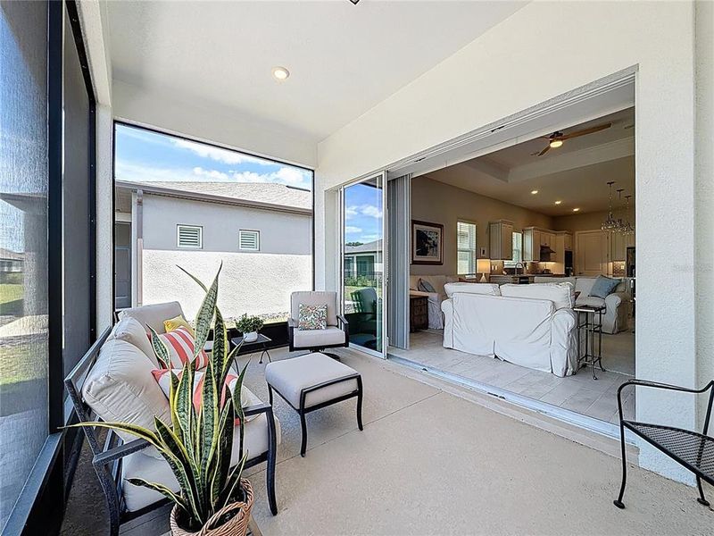 Furnished interior view inside a new home in , Ocala (Image 42).