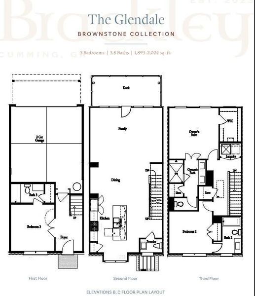 The Glendale floor plan.