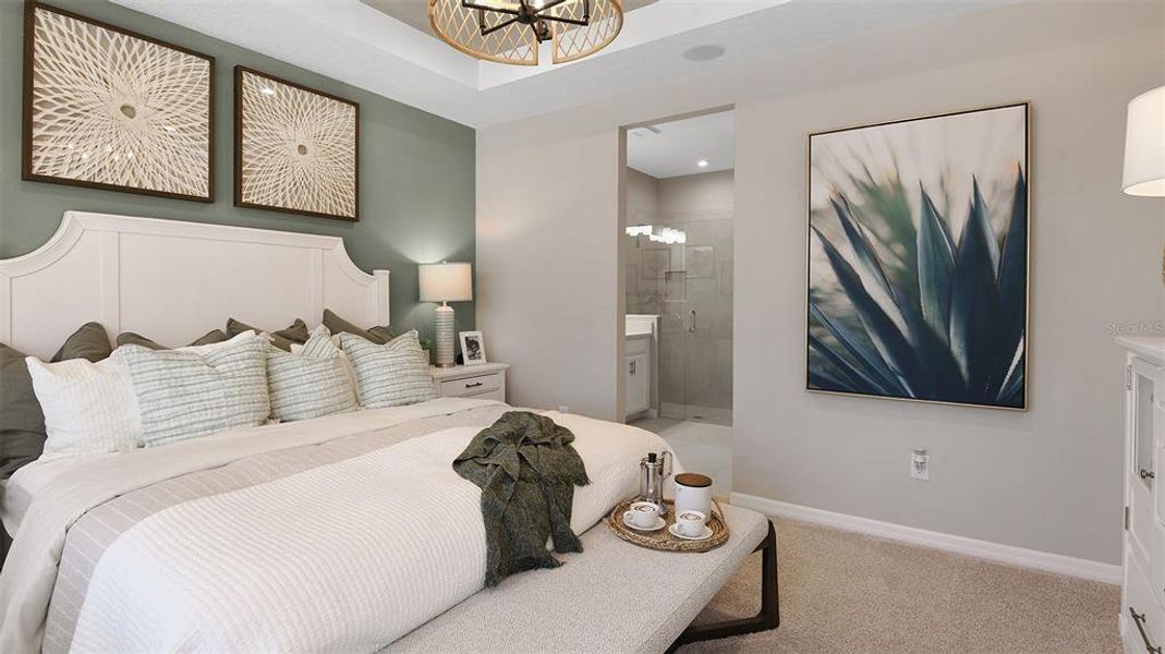 Furnished interior view inside a new home in Lochside, Mount Dora (Image 16). Furnished interior view inside a new home in Lochside, Mount Dora (Image 16).