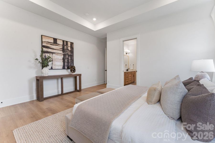 Furnished interior view inside a new home in Bluffs at Wesley Chapel, Waxhaw (Image 15).