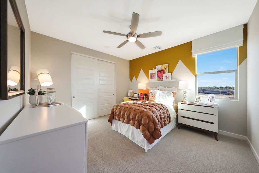 Representative furnished interior of a home built from the Lagoon by Mattamy Homes in Tierra Vistoso, Surprise (Image 44).