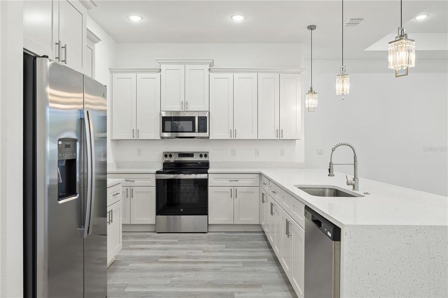 Furnished interior view inside a new home in , North Port (Image 8).