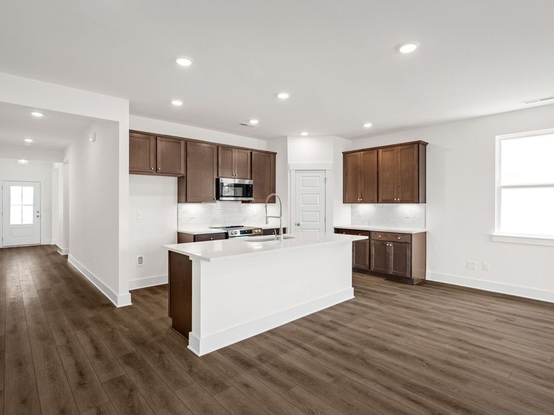 Furnished interior view inside a new home in Woods Crossing, Gallatin (Image 10).