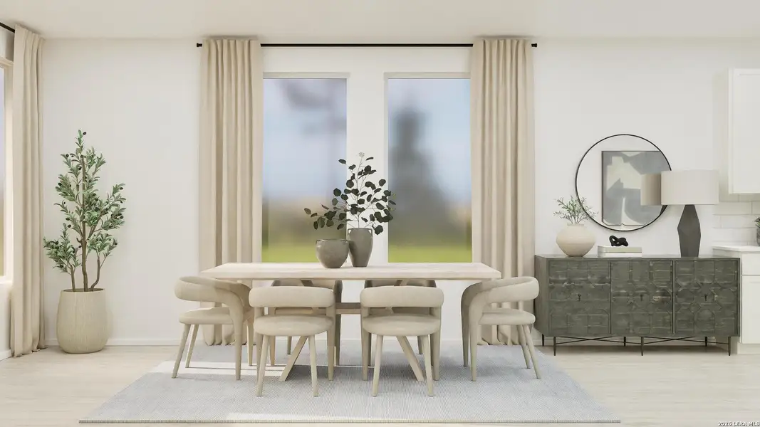 Furnished interior view inside a new home in Stone Garden, Elmendorf (Image 26).