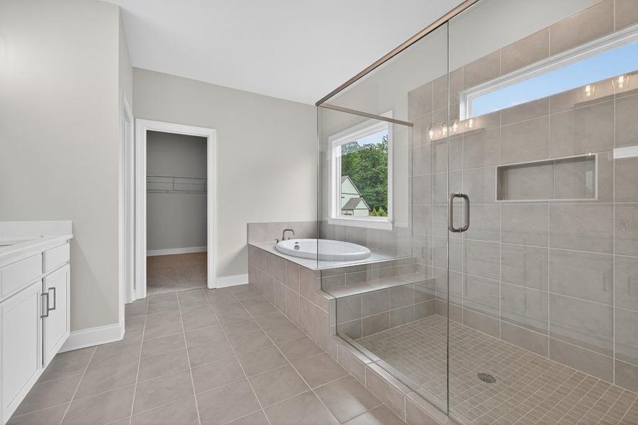 Furnished interior view inside a new home in Traditions Of Braselton, Jefferson (Image 10). Furnished interior view inside a new home in Traditions Of Braselton, Jefferson (Image 10).