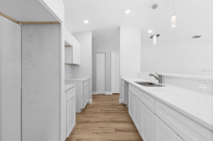 Furnished interior view inside a new home in , Tampa (Image 10).