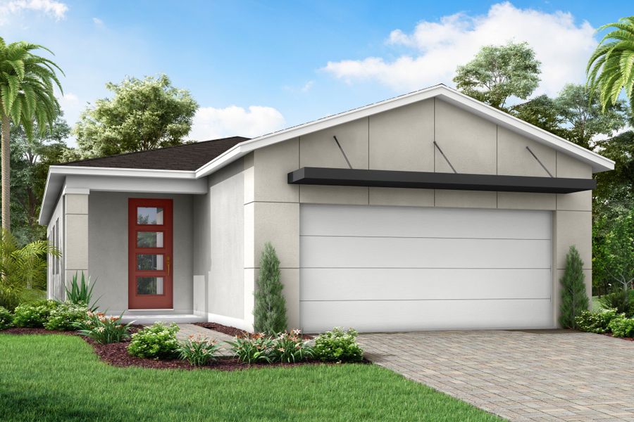 Representative exterior photo of a completed home built from the Egmont by Mattamy Homes in Sanderling, Palmetto, FL (Image 15).
