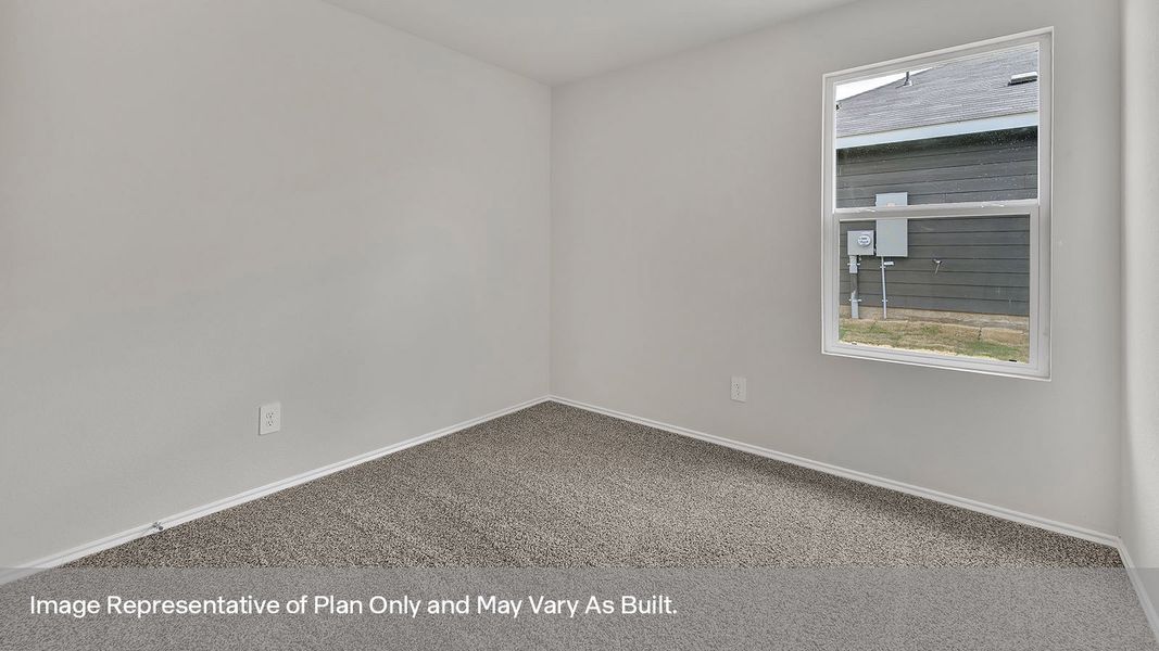 Representative unfurnished interior of a home built from the The Atlanta by D.R. Horton in Sunset Oaks, Maxwell (Image 12).