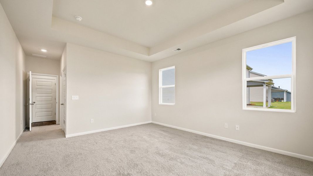 Spacious, unfurnished interior of a new home in Jackson Landing, Jefferson (Image 25). Spacious, unfurnished interior of a new home in Jackson Landing, Jefferson (Image 25).