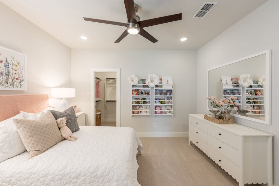 Furnished interior view inside a new home in Evergrove, Richmond (Image 35).