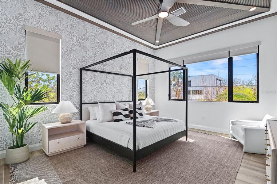 Furnished interior view inside a new home in , Sarasota (Image 8).