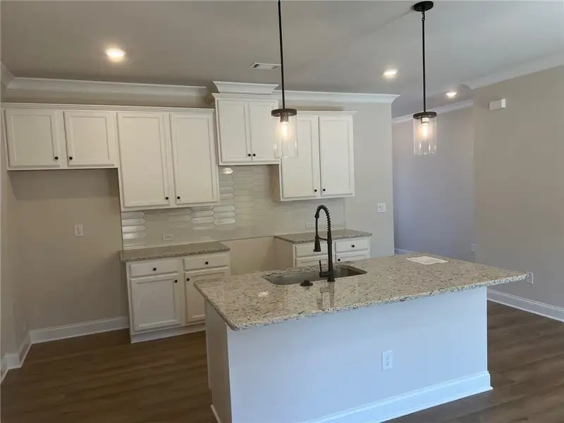 Furnished interior view inside a new home in Crofton Place Enclave, Snellville (Image 7).
