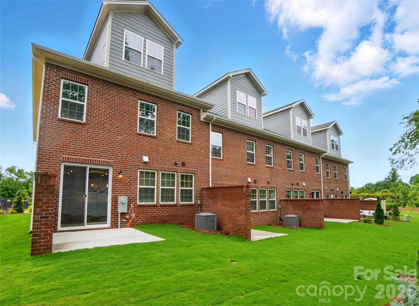 Representation only of back of home