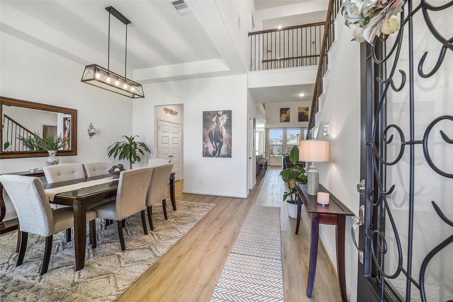 Furnished interior view inside a new home in Stone Creek Ranch, Hockley (Image 13).
