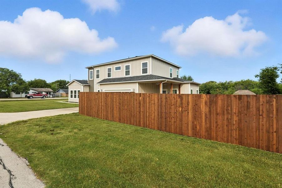 Front exterior of a new home in , Roanoke, TX, highlighting curb appeal (Image 24).