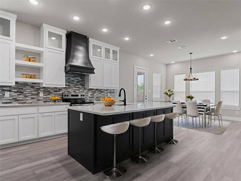 Furnished interior view inside a new home in , Denison (Image 15).