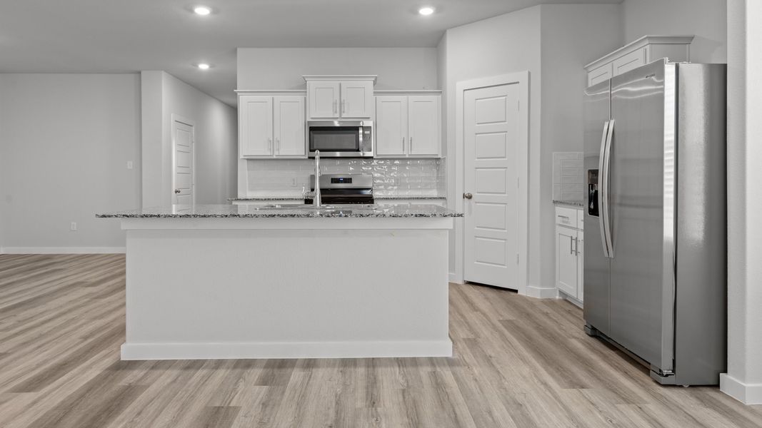 Furnished interior view inside a new home in Heritage Parks, Abilene (Image 5).