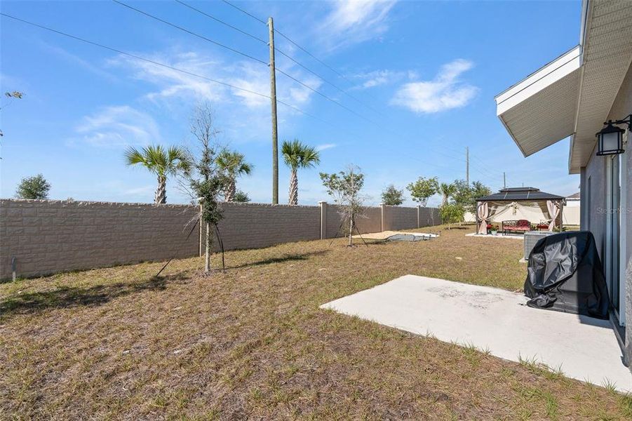Exterior details and patio area of a home in , Davenport (Image 4). Exterior details and patio area of a home in , Davenport (Image 4).