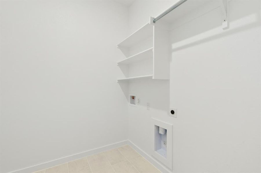 Utility Room in the Gilmour II home plan by Trophy Signature Homes – REPRESENTATIVE PHOTO Utility Room in the Gilmour II home plan by Trophy Signature Homes – REPRESENTATIVE PHOTO