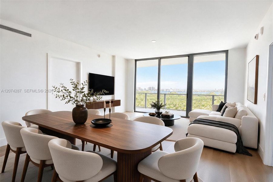 Furnished interior view inside a new home in , North Miami (Image 15).