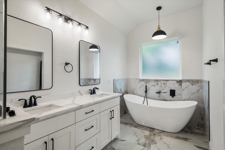 Furnished interior view inside a new home in , Canton (Image 8).