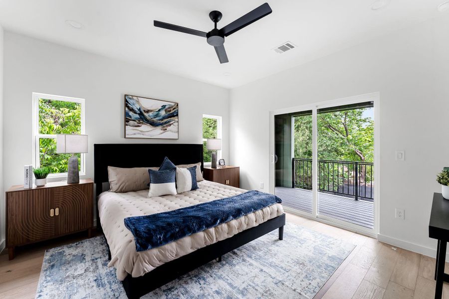Furnished interior view inside a new home in , Austin (Image 14).