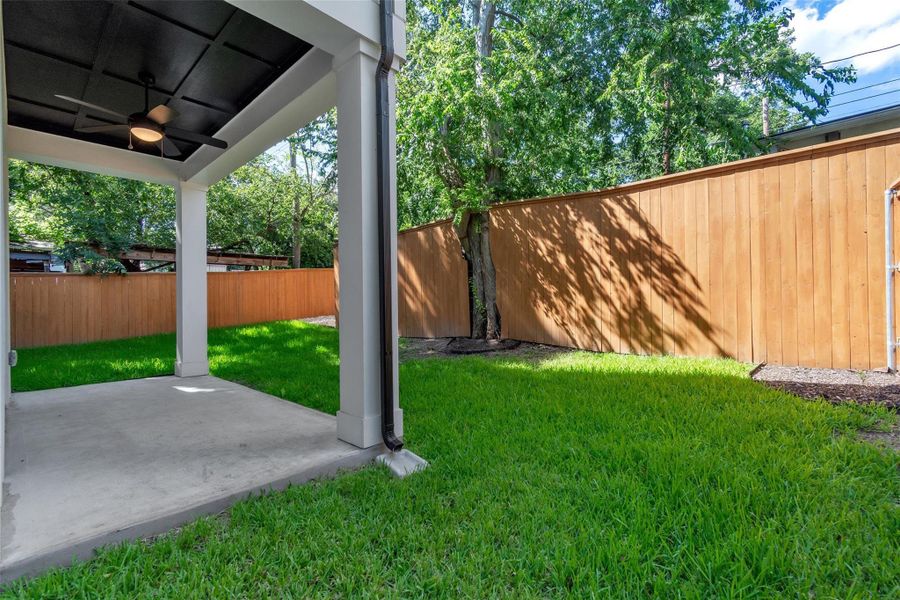 Exterior details and patio area of a home in , Austin (Image 30).