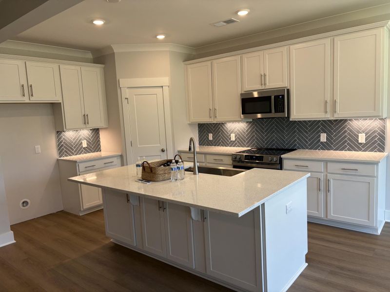 Furnished interior view inside a new home in Parker's Preserve, Ridgeville (Image 9). Furnished interior view inside a new home in Parker's Preserve, Ridgeville (Image 9).