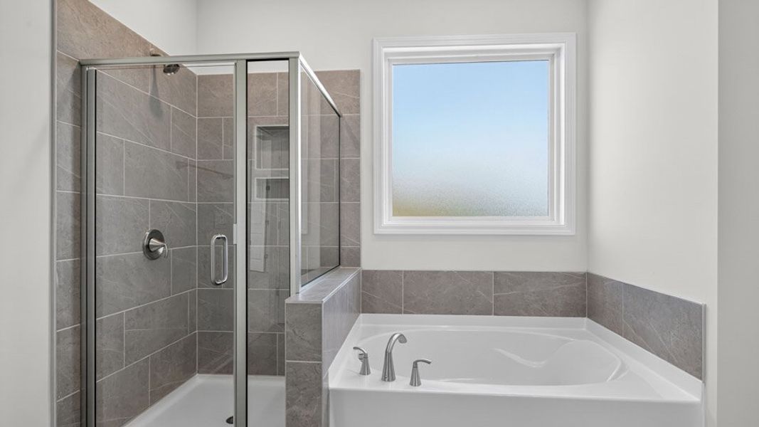 Furnished interior view inside a new home in The Manors at Haywood Glen, Knightdale (Image 9).